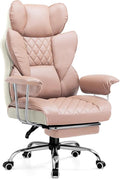 COMHOMA Big and Tall Office Chair, High Back Leather Gaming Chair by ComHoma