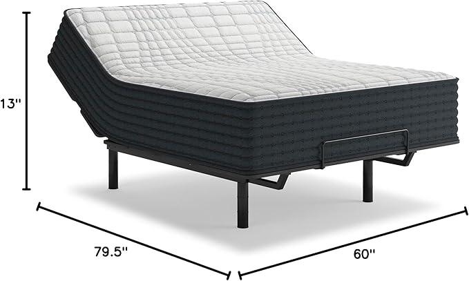 Signature Design by Ashley Hybrid 1300 13 Inch Plush Gel Memory Foam Mattress - Image 3