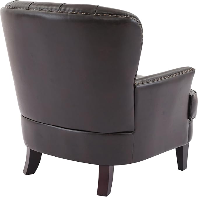 Ball & Cast Accent Chair, Mid-Century Lounge Living Room Chairs - Image 7