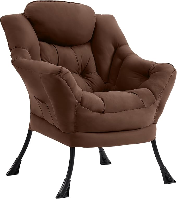 Lazy Chair for Living Room, Modern Accent Chairs by Furlide