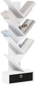 Furinno Tree Bookshelf 7-Tier Floor Standing Tree Bookcase by Furinno-FitsYourSpaceFitsYourBudget