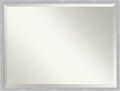 Amanti Art Silver Bathroom Mirror by AmantiArt