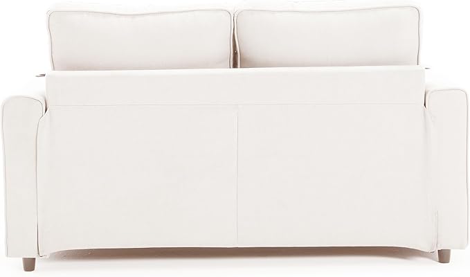 ERYE Modern Upholstered Loveseat Sofa Foldable Convertible Floor Sofabed - Image 4