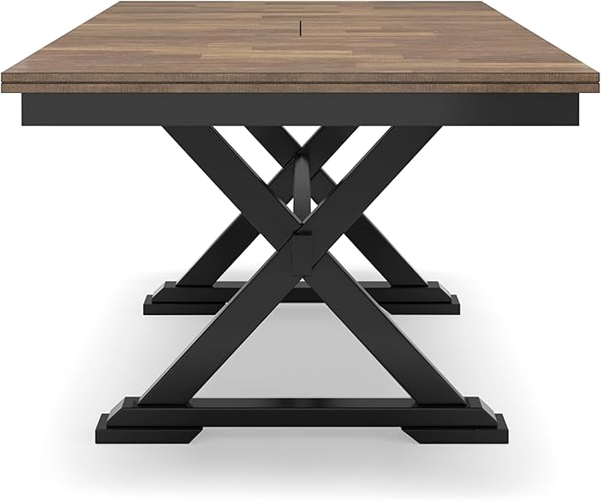 Signature Design by Ashley Wildenauer Farmhouse Dining Extension Table - Image 9