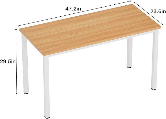 Need Computer Desk, 47 inch Home Office Desk, Modern Simple Style Home Office - Image 3