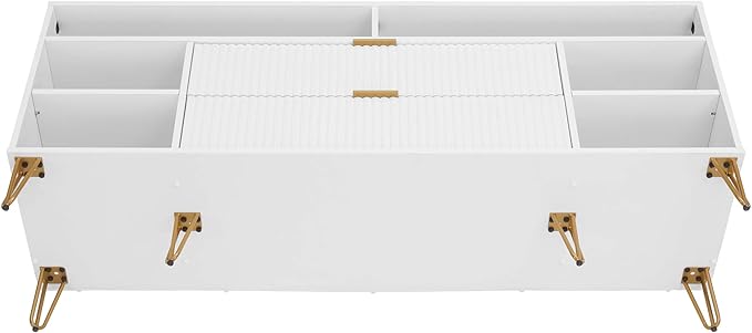 Manhattan Comfort Dumbo Mid Century Modern TV Stand - Image 7