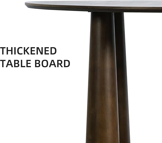 Casaphoria 52" Round Dining Table, Kitchen Table - Image 6