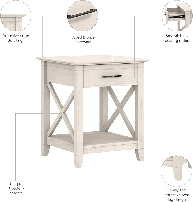 Bush Furniture Key West Small End Table - Image 7