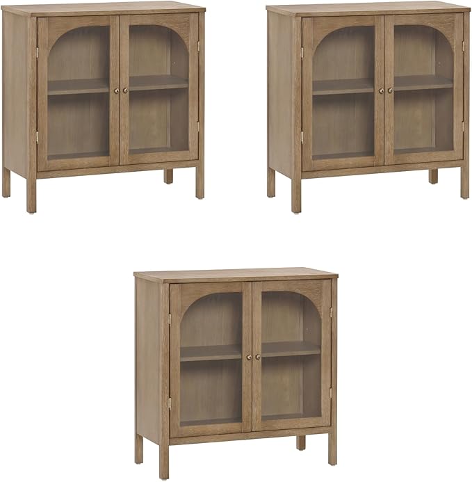 Nathan James Mason TV Stand, Free Standing Accent Sideboard Buffet, Credenza - Image 7