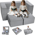 MeMoreCool Modular Kids Play Couch Sofa – Soft Convertible Toddler Couch by MeMoreCool
