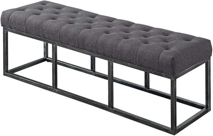 24KF Upholstered Tufted Long Bench - Image 3