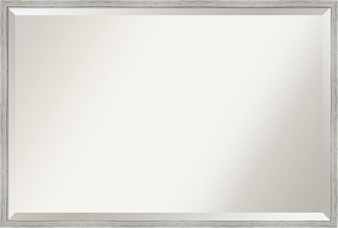 Amanti Art White Bathroom Mirror by AmantiArt