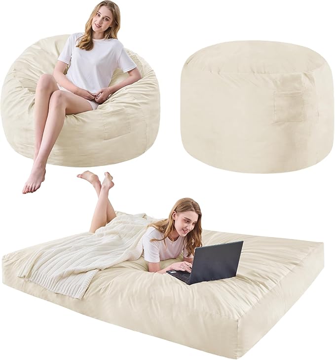 Bean Bag Chairs for Adults by ILPEOD