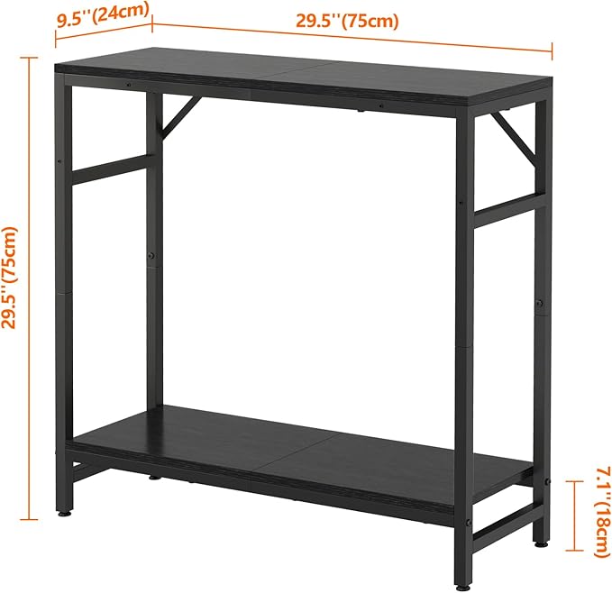 Narrow Console Table for Entryway - Image 3