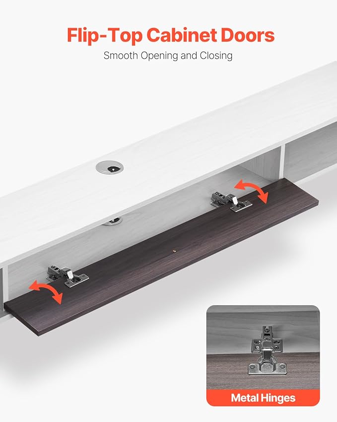 VEVOR Floating TV Stand, for Bedroom & Living Room - Image 6