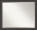 Amanti Art Silver Bathroom Mirror by AmantiArt