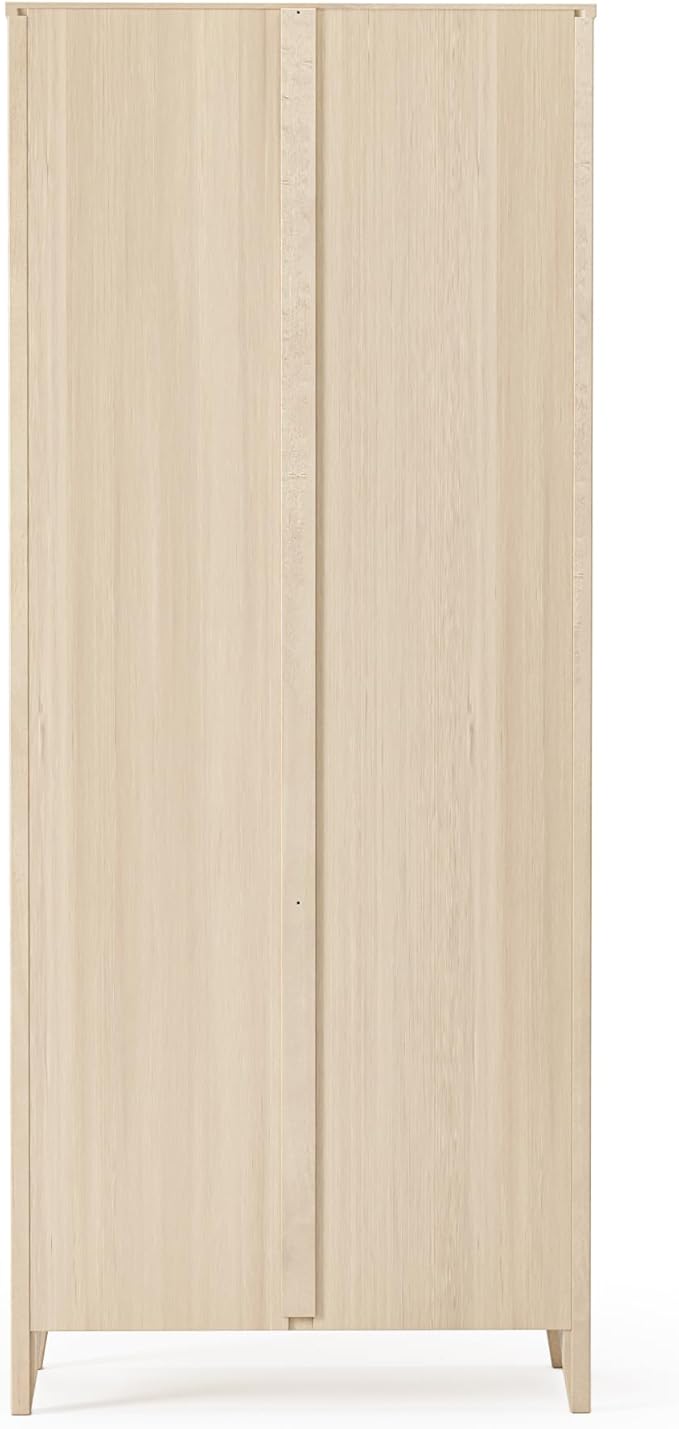 Camaflexi Shaker Style 6 Shelf Bookcase/Solid Wood / 72 inch Tall/Adjustable - Image 7
