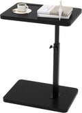 IBUYKE Tray Table for Couch, 360° Swivel Height Adjustable End Table for Small by IBUYKE