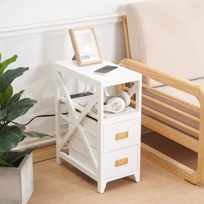 Fully Assembled Narrow Side Table - Image 4