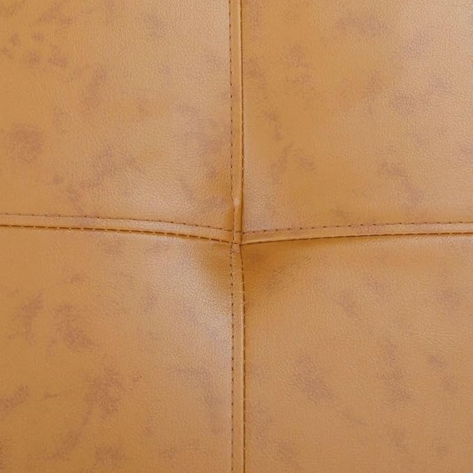 Ginger L-Shaped 3-Piece Faux Leather Sofa - Image 7