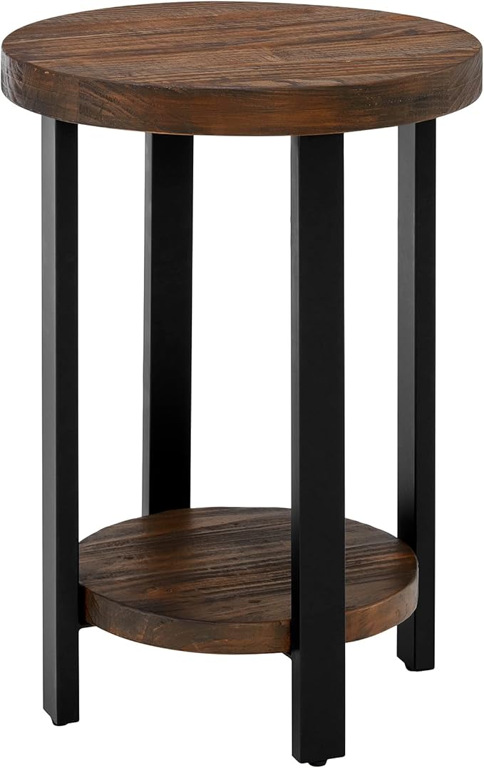 Pomona 20 in. Round End Table by AlaterreFurniture