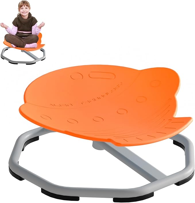 Spinning Chair for Autistic Kids, Non-Slip Sensory Spinning Chair, Sit and Spin by Unknown