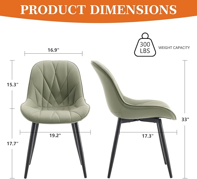 Rowill Dining Chairs Set of 2 - Image 2