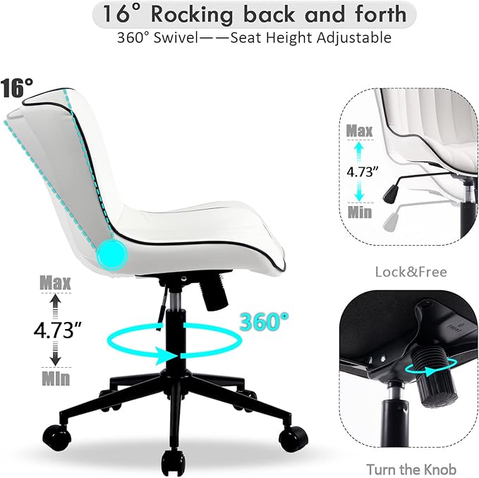 YOUNIKE Home Office Desk Chair - Image 4