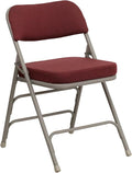 Flash Furniture 4 Pack HERCULES Series Premium Curved Triple Braced & Double by FlashFurniture
