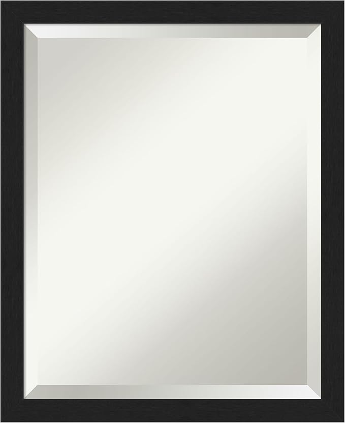 Amanti Art Black Bathroom Mirror by AmantiArt
