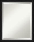 Amanti Art Black Bathroom Mirror by AmantiArt