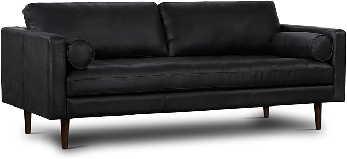 Poly & Bark Napa Leather Couch by POLYBARK