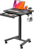 Mobile Small Standing Desk by JYLHJOYSEEKER