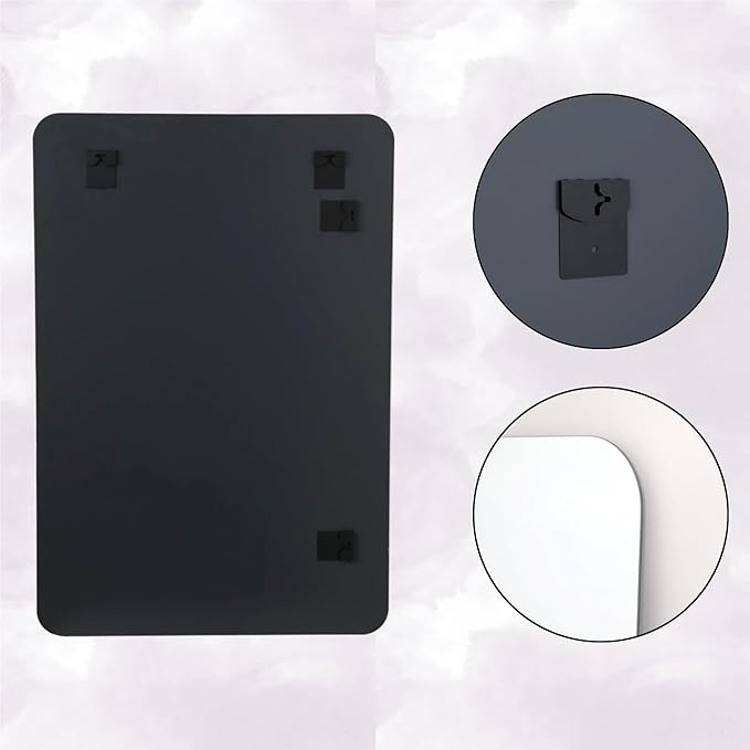 36x55 Large Bathroom Mirror, Wall Mirrors - Image 6