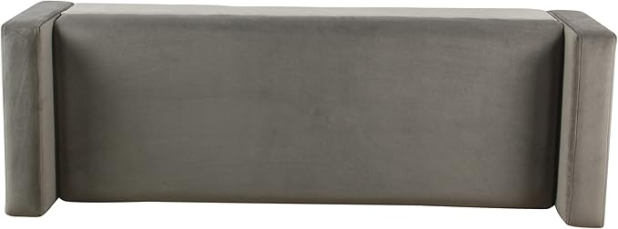 HomePop Home Decor | Upholstered Modern Velvet Storage Ottoman Bench | Ottoman - Image 5