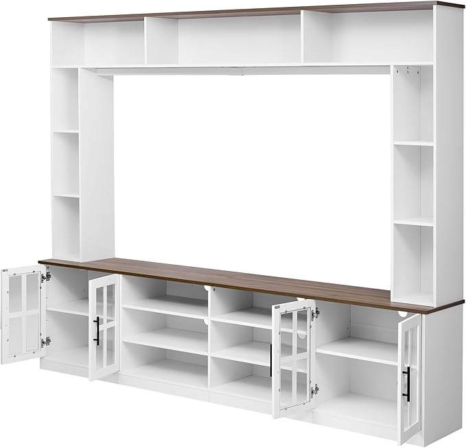 95.5" Entertainment Wall Unit Set - Image 5