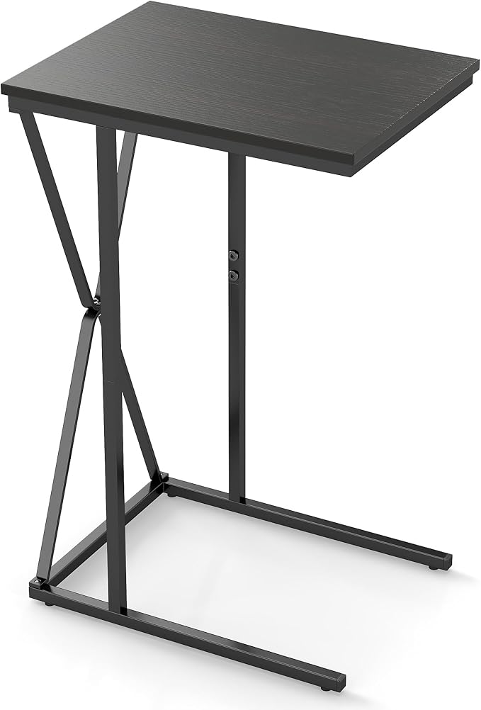 Manora TV Dinner Tray Table, C Shaped End Table by manora