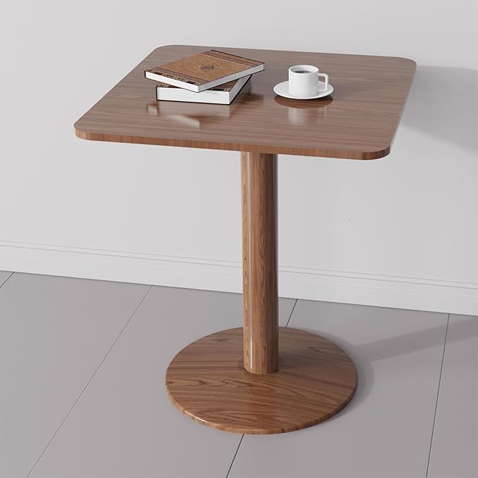 23.62" Mid-Century Modern Square Dining Table by Unknown