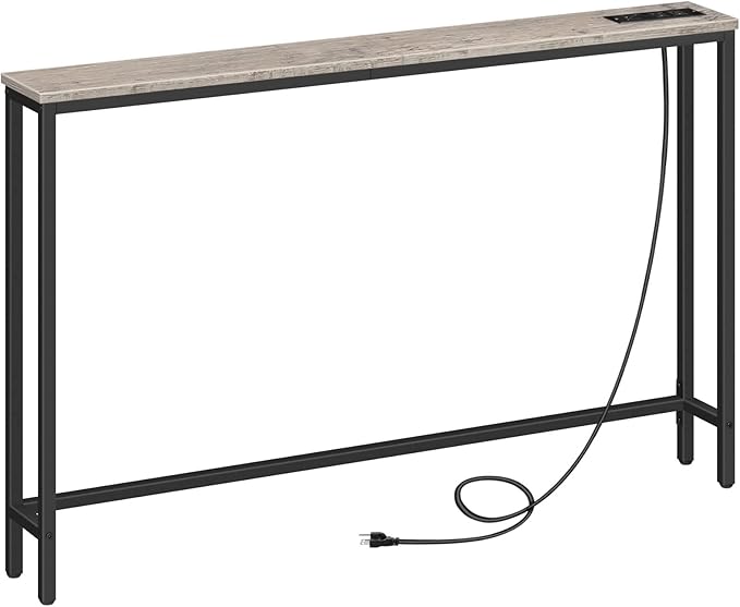HOOBRO 2 Pack 47.2" Narrow Console Table - Image 9