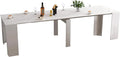 Expandable Dining Table, Convertible Table by Unknown