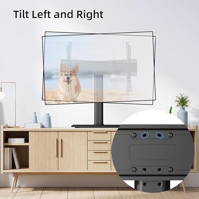 Suptek Reinforced Universal TV Stand - Image 8