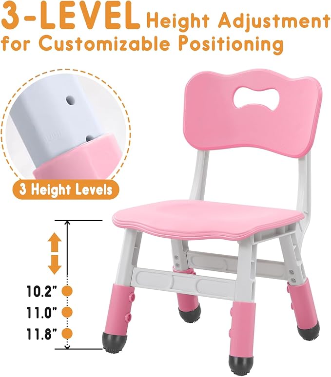 Kids Chair Adjustable Height Children Chairs Suitable - Image 4