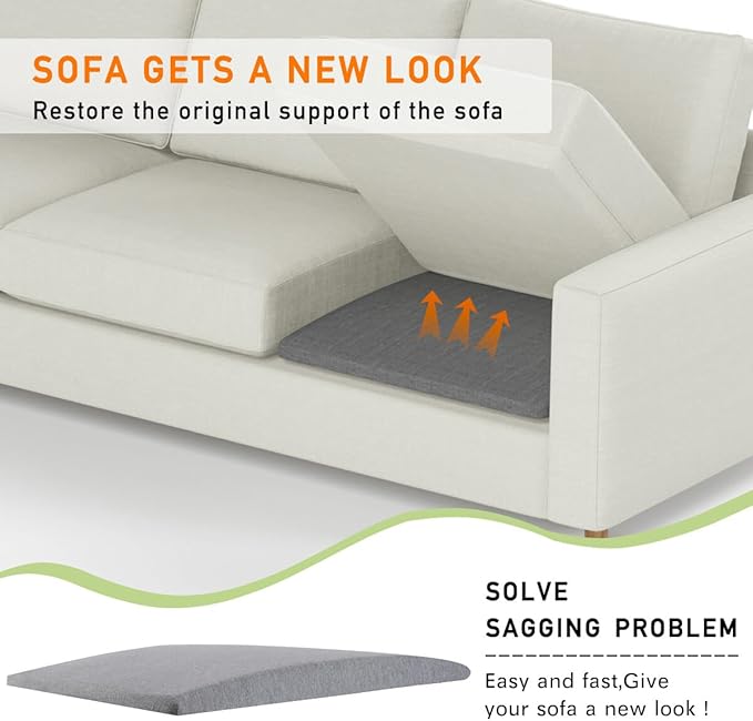 Couch Cushion Support for Sagging Seats, Furniture Seat Under Cushion Sag Repair - Image 4