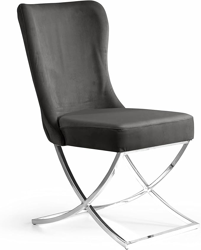 Ottomanson Royal Dining Chairs Set of 6 – Upholstered Tufted Microfiber - Image 5