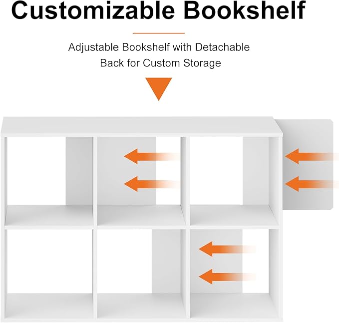 Sweetcrispy 6 Cube Storage Organizer - Image 7