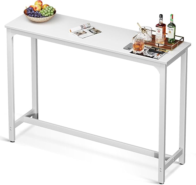 ODK 55 Inch Bar Table, Bar Height Pub Table, Counter Height Bar Table, by ODK