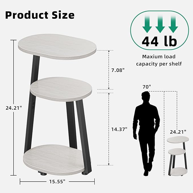 Side Table, Small End Table - Image 2