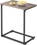 WLIVE C-Shaped End Table, Small Side Tables by WLIVE