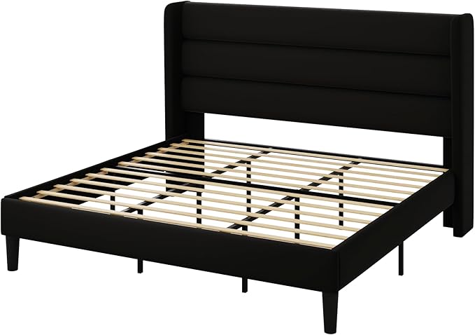 Allewie King Size Platform Bed Frame - Image 9