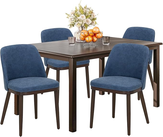 COLAMY 60 Inch Rectangular Kitchen Dining Table by COLAMYINC